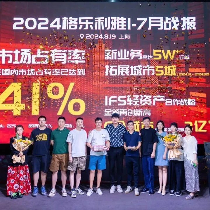 市場占有率41%！2024格樂利雅戰(zhàn)報系統(tǒng)